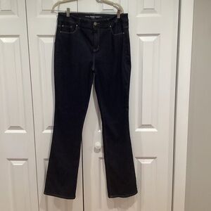 Chico’s dark denim Barely Bootcut Jeans size 1.5 tall